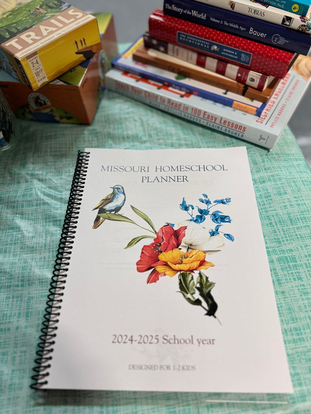 24 25 missouri homeschool parent planner